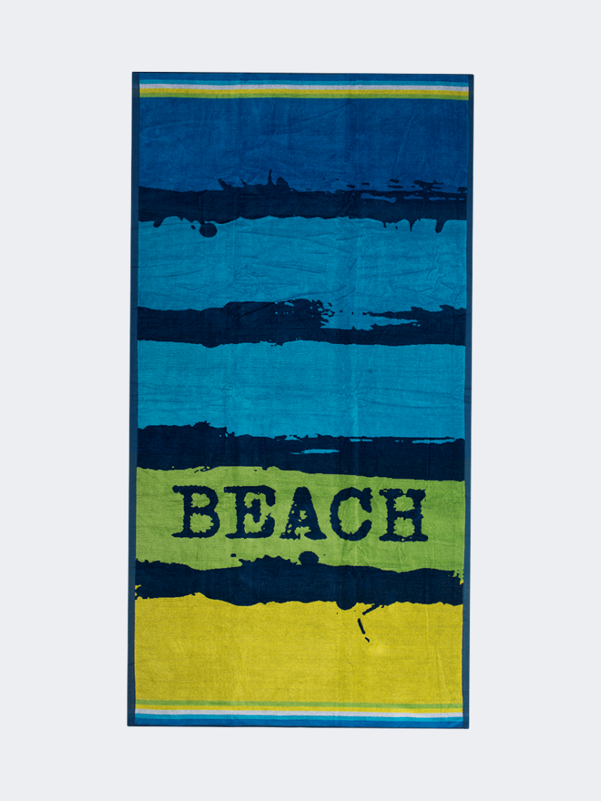 Oil And Gaz Colorful Unisex Beach Towel Multicolor