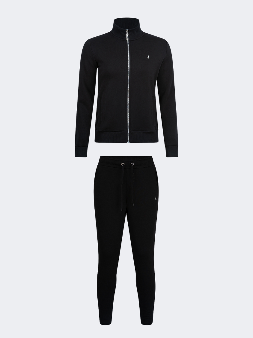 Oil And Gaz Stylish Women Lifestyle Suit Black