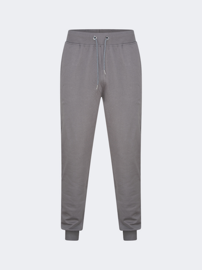 Oil And Gaz Big Size Men Lifestyle Cuffed Pant Grey