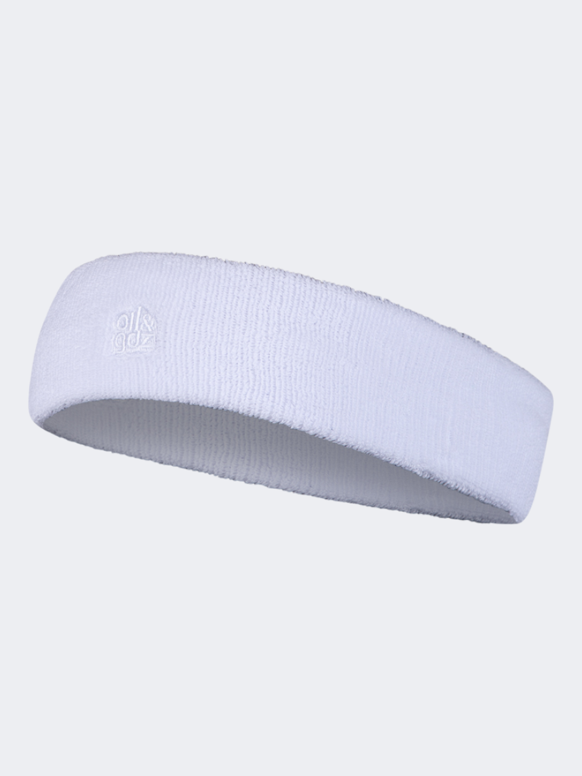 Oil And Gaz Elastic Women Life Style Head Band White