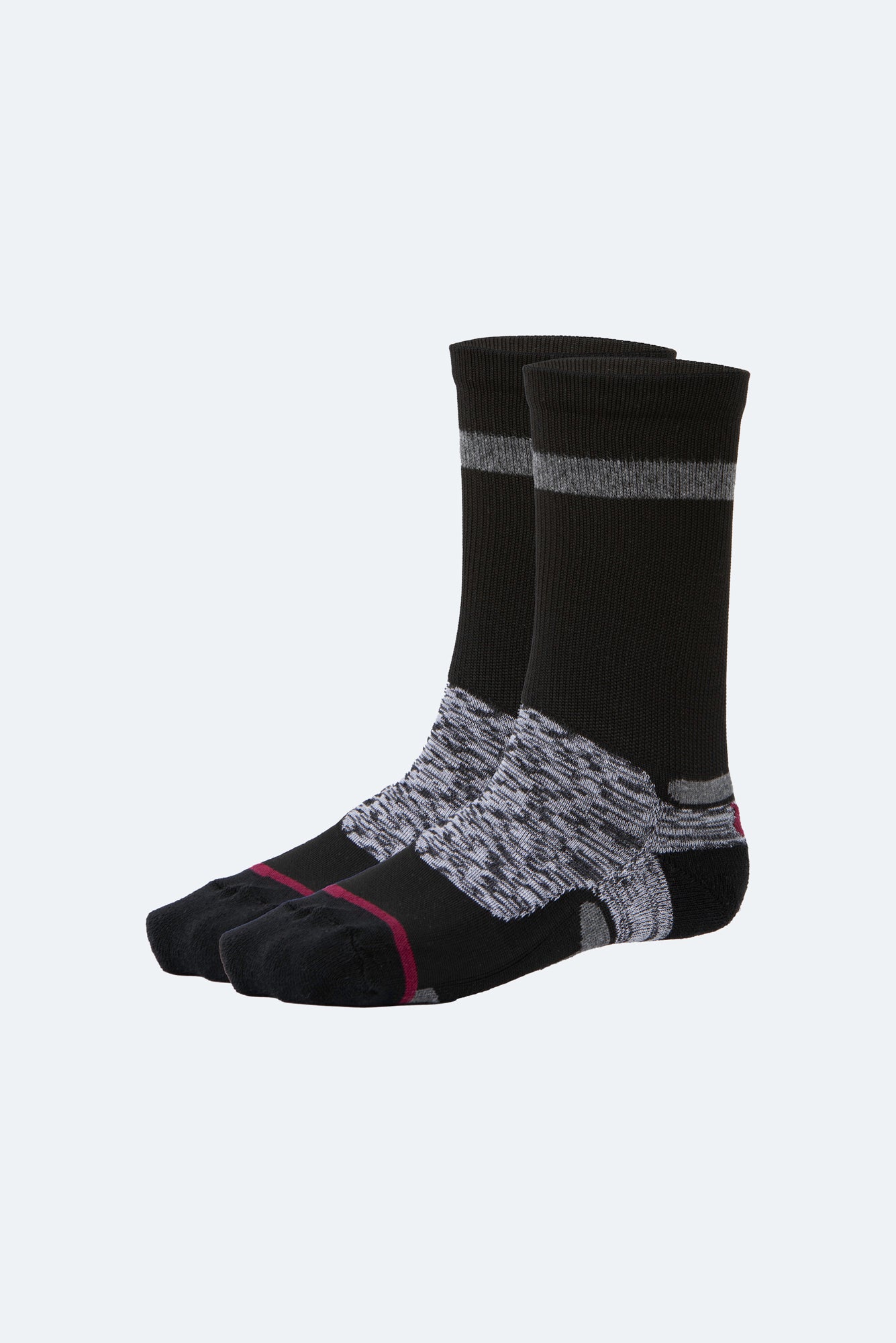 Oil And Gaz Sporty Unisex Hiking Sock D-Grey/L-Grey/Black/Brg