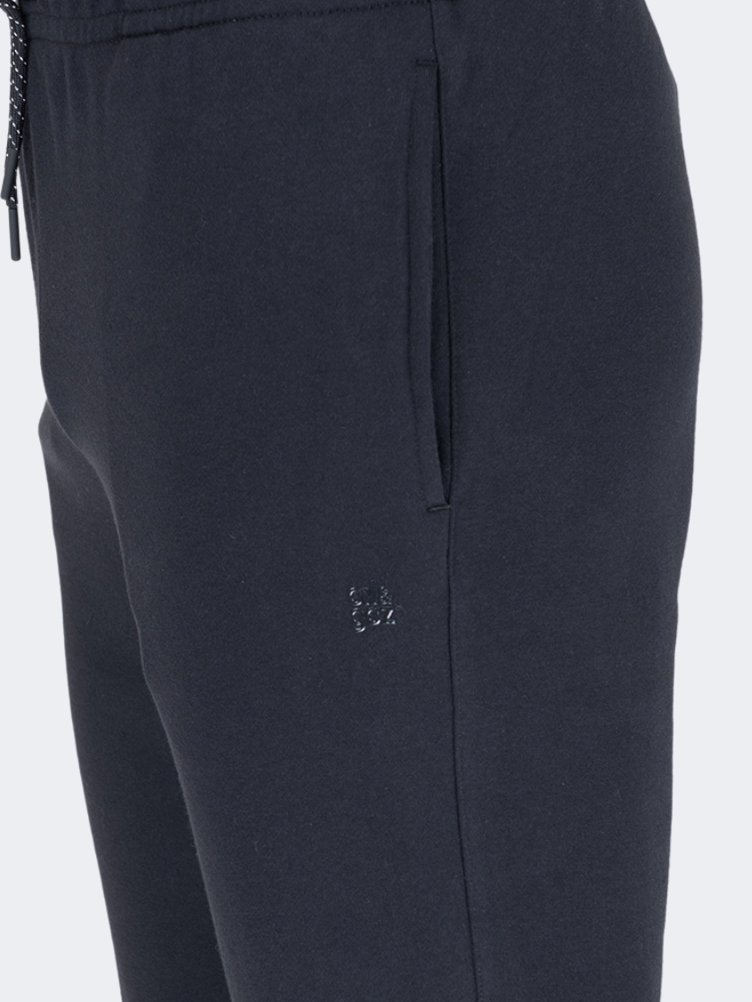 Oil &amp; Gaz Looped Men Lifestyle Cuffed Pants  Black