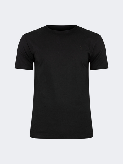 Oil And Gaz Basic Men Lifestyle T-Shirt Black