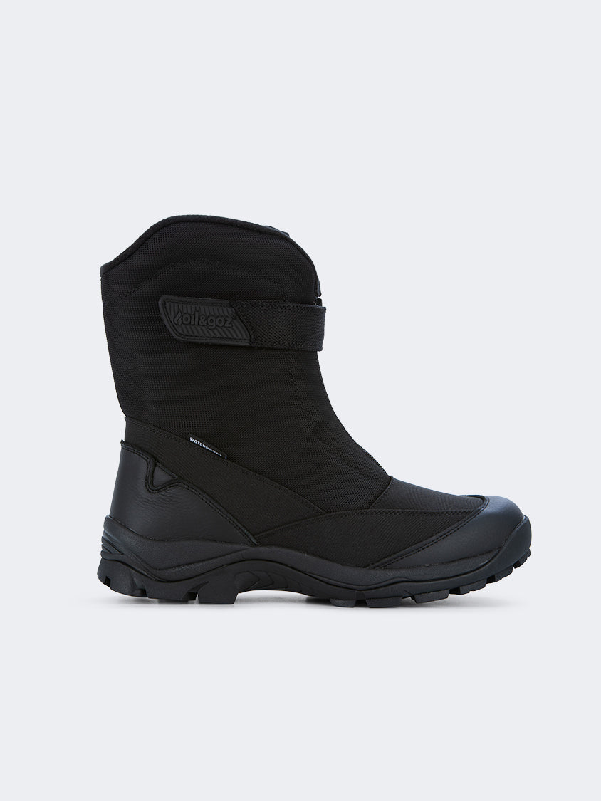 Oil And Gaz Durable Men Skiing After Ski Boots Black