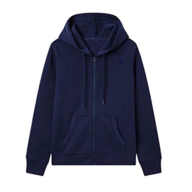 Oil And Gaz  Full Zip Hoody  Men Lifestyle Navy Glmw01