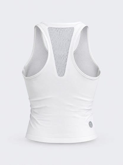 Oil &amp; Gaz Supportive Women Training  Sports Bra  Off White