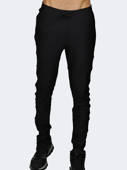 Oil And Gaz Jogger Men Fitness Pant  Black