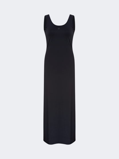 Oil&amp;Gaz Stylish Women Lifestyle Sleeveless Dress Black