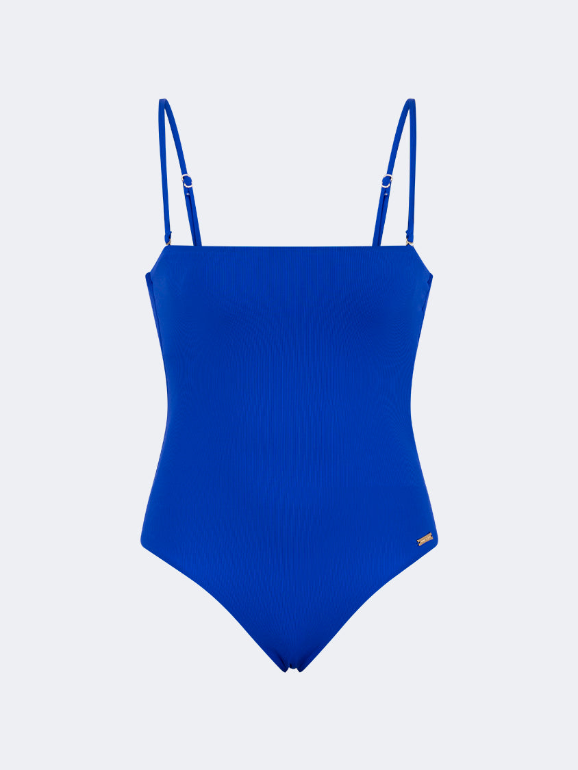 Oil And Gaz Modern Women Beach Monokini Blue