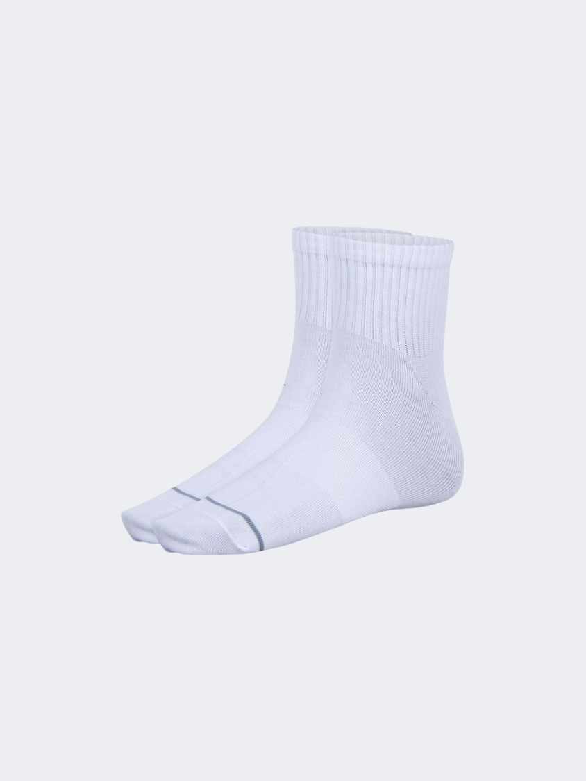 Oil And Gaz Soft 3 Pack Unisex Lifestyle Socks White