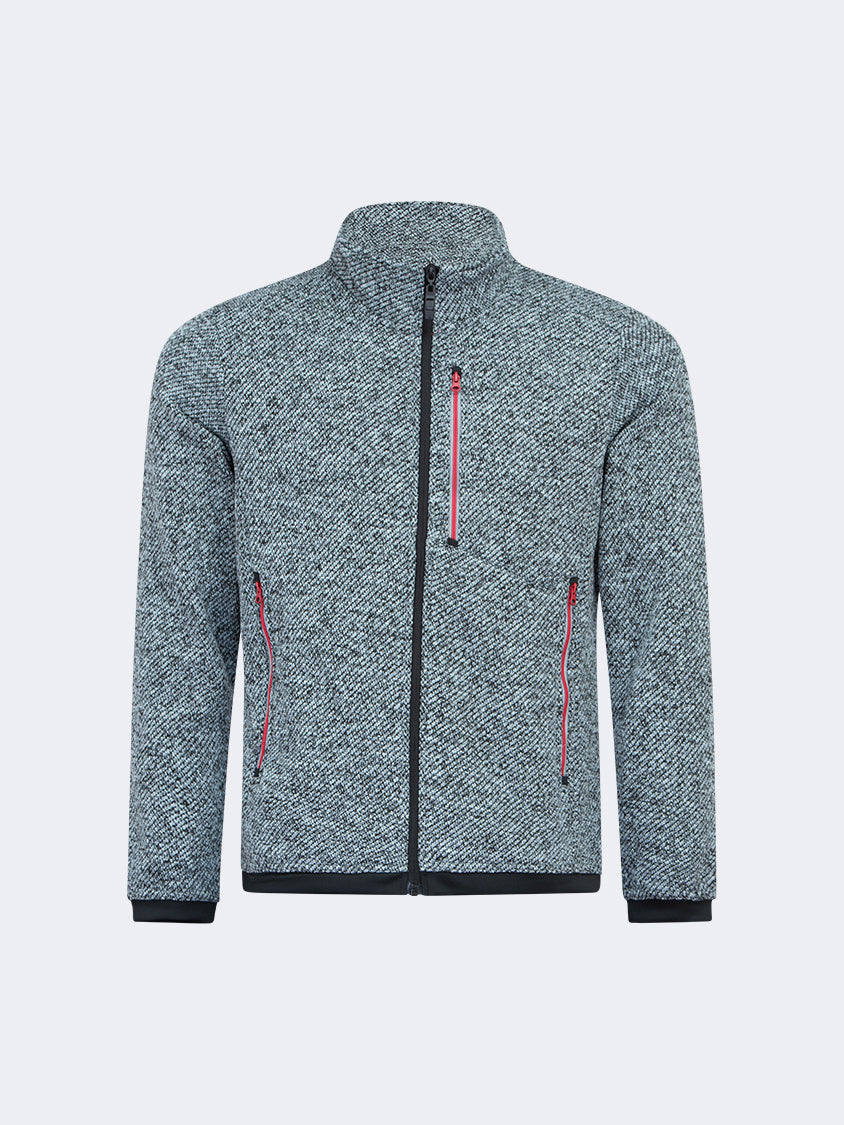 Oil And Gaz Functional Men Skiing Fleece Grey