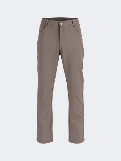Oil &amp; Gaz Classic Men Lifestyle 5 Pockets Pant Brown