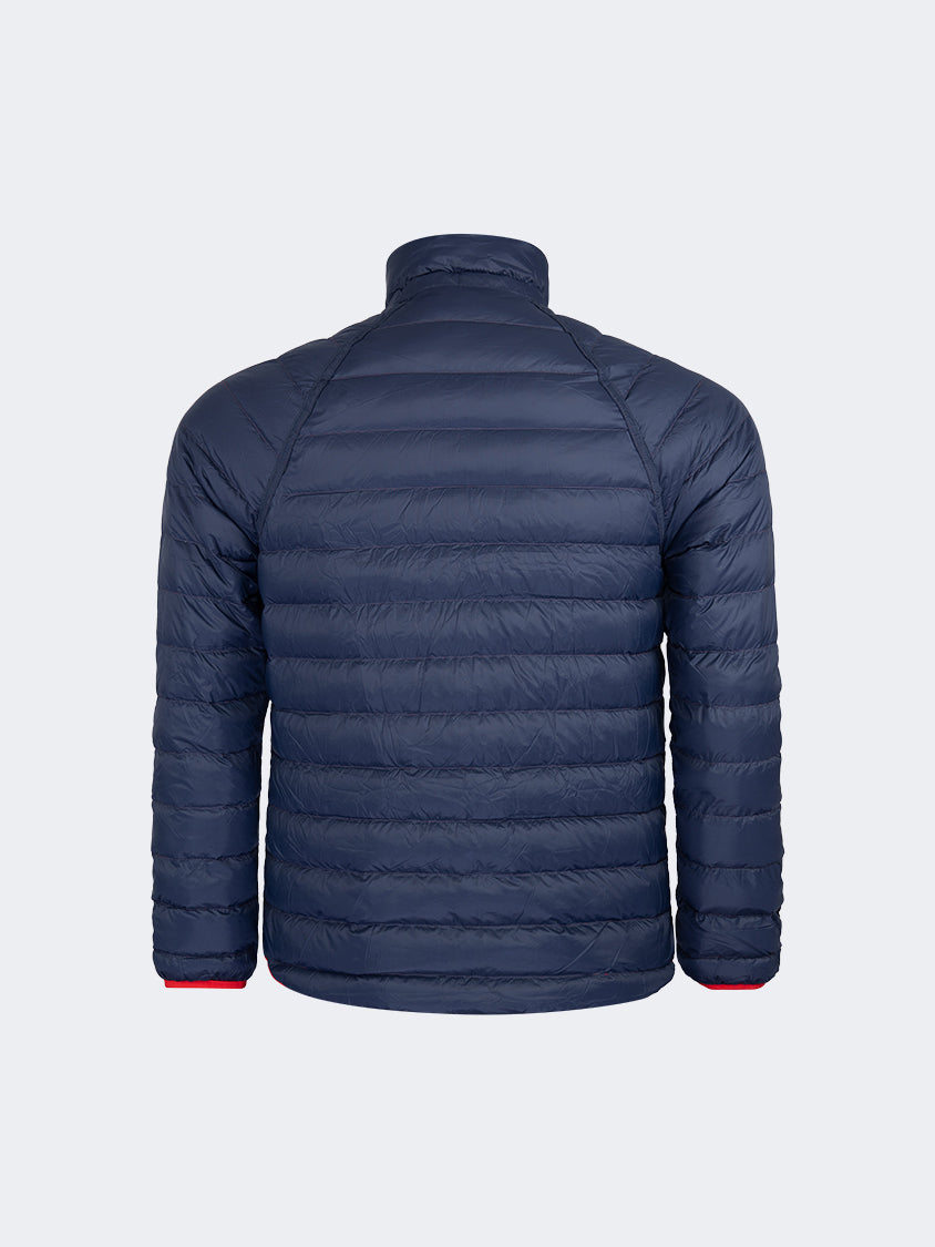 Oil And Gaz Reversible Down Men Lifestyle Jacket Red/Navy