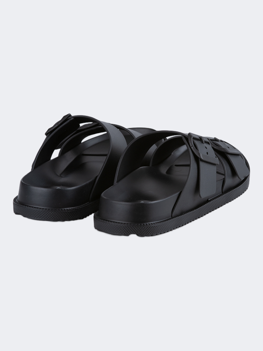 Oil&amp;Gaz Comfortable Women Lifestyle Slide Black