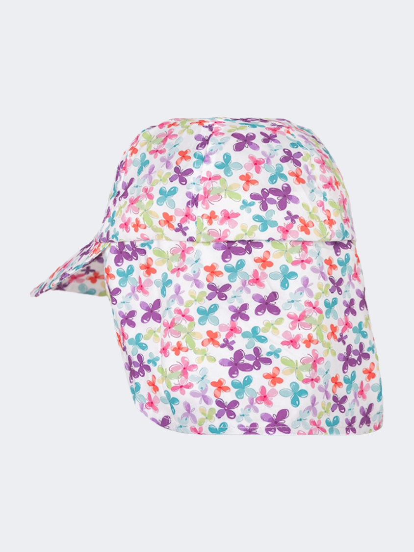 Oil And Gaz Cute Kids Beach Buchet Hat Green/Pink