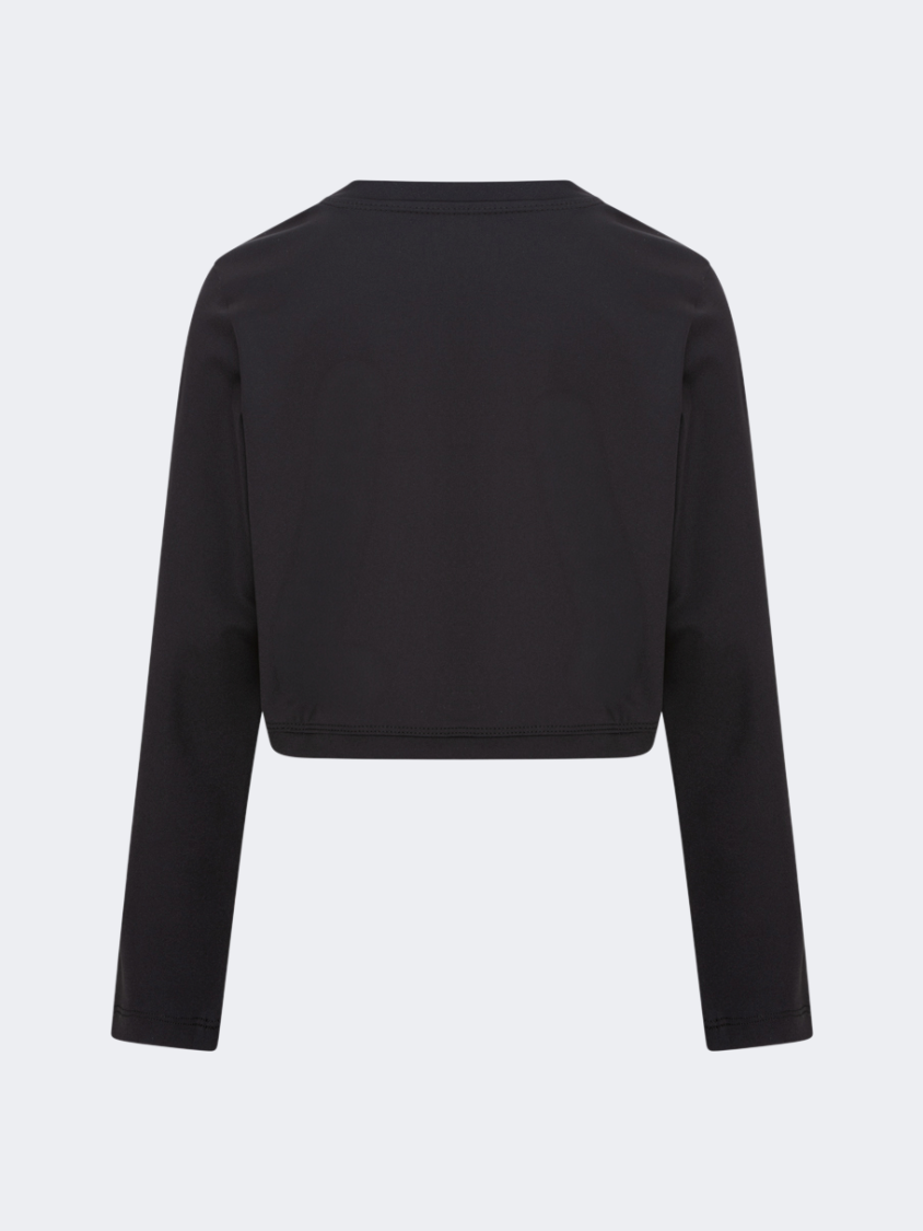 Oil&amp;Gaz Stylish Kids-Girls Lifestyle Bolero Black