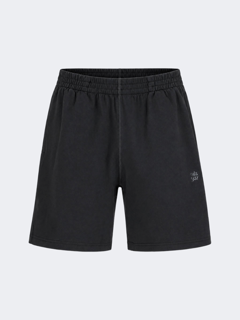 Oil &amp; Gaz Regular Men Lifestyle Shorts Black
