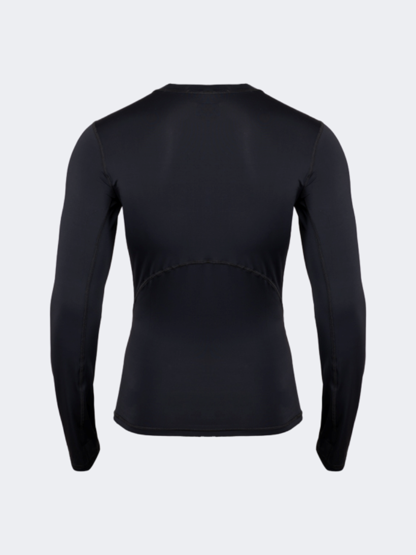 Oil And Gaz Compression  Men Training Long Sleeve Black