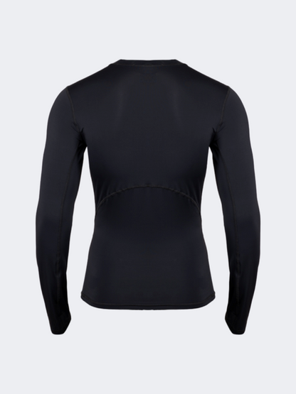 Oil And Gaz Compression  Men Training Long Sleeve Black