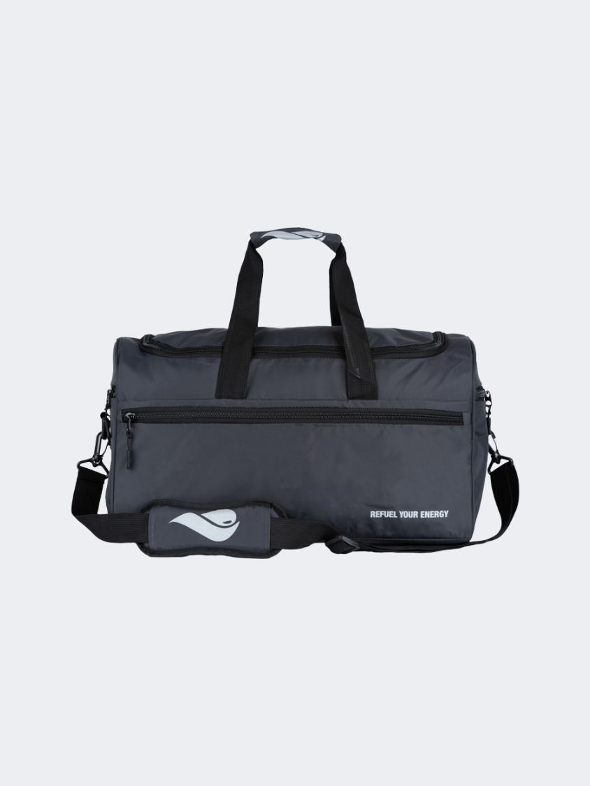 Oil And Gaz Durable Unisex Training Duffel Bag Grey