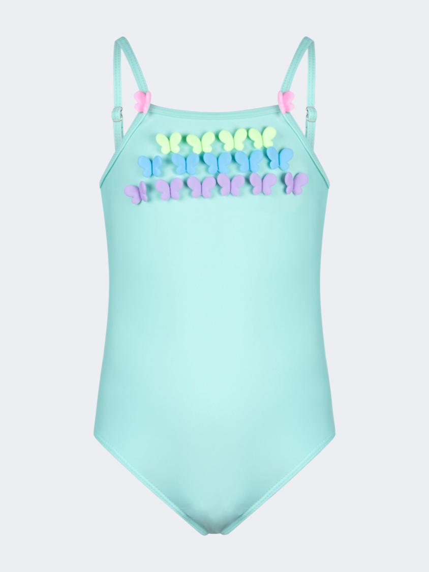 Oil And Gaz Elegant Kids-G Beach Monokini Green