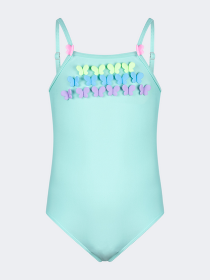 Oil And Gaz Elegant Kids-G Beach Monokini Green