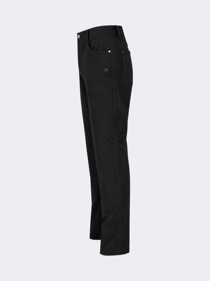 Oil &amp; Gaz Classic Men Lifestyle 5 Pockets Pant Black