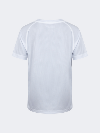 Oil And Gaz Durable Kids Multisport T-Shirt White