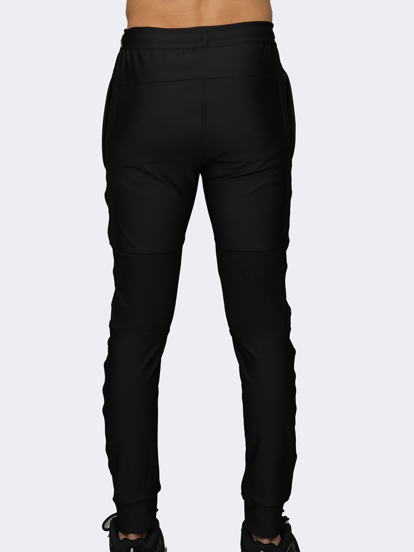 Oil And Gaz Jogger Men Fitness Pant  Black