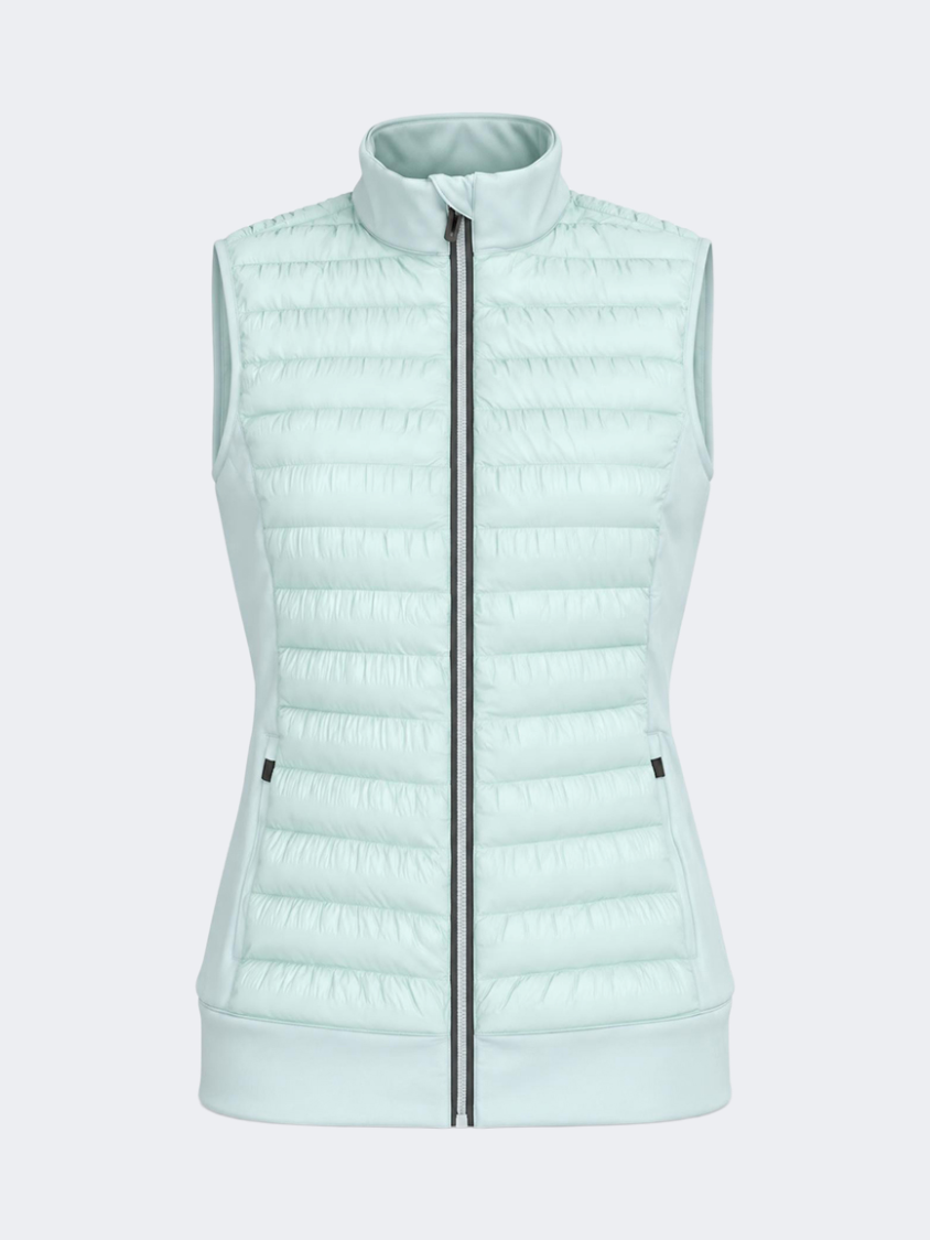 Oil &amp; Gaz Chic Women Lifestyle Filling Vest Mint Green