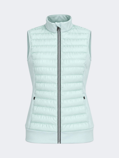Oil And Gaz Chic Women Lifestyle Filling Vest Mint Green