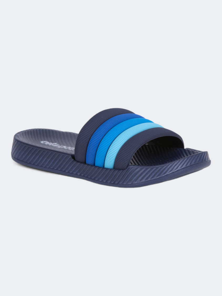 Oil And Gaz Lightweigh Kids-Girls Beach Slide Navy