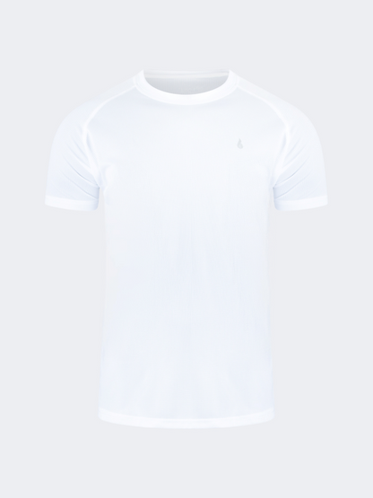 Oil And Gaz Durable Men Multisport T-Shirt White