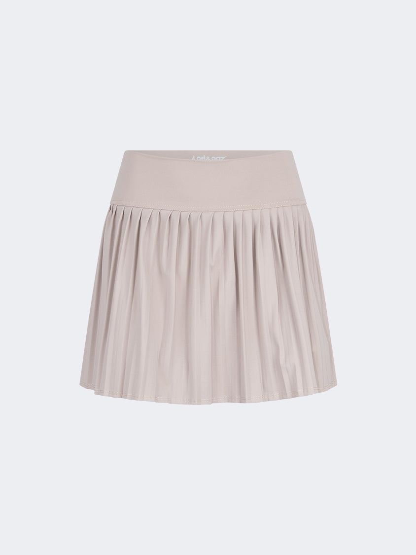 Oil And Gaz Chic Women Lifestyle Skirt Grege