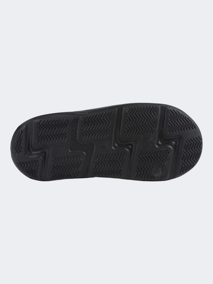 Oil&amp;Gaz Relaxed Unisex Beach Slide Black