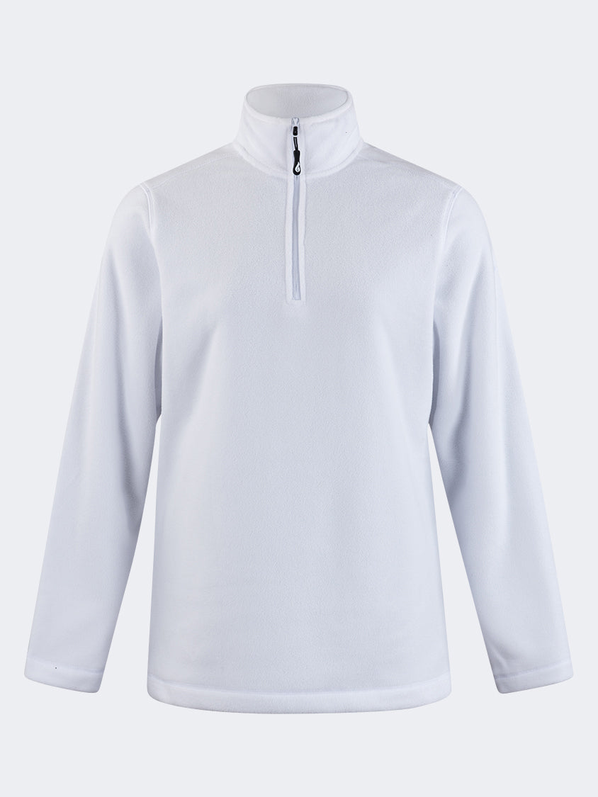 Oil and Gaz Women Skiing Fleece White