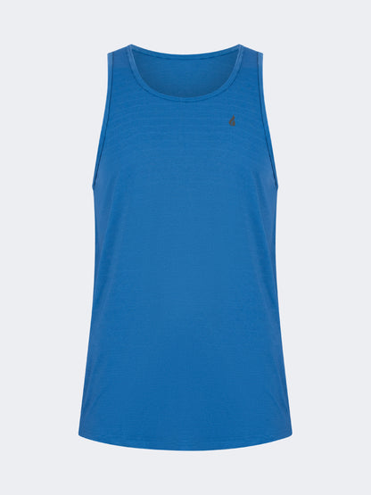 Oil And Gaz Lightweight Men Training Tank Blue