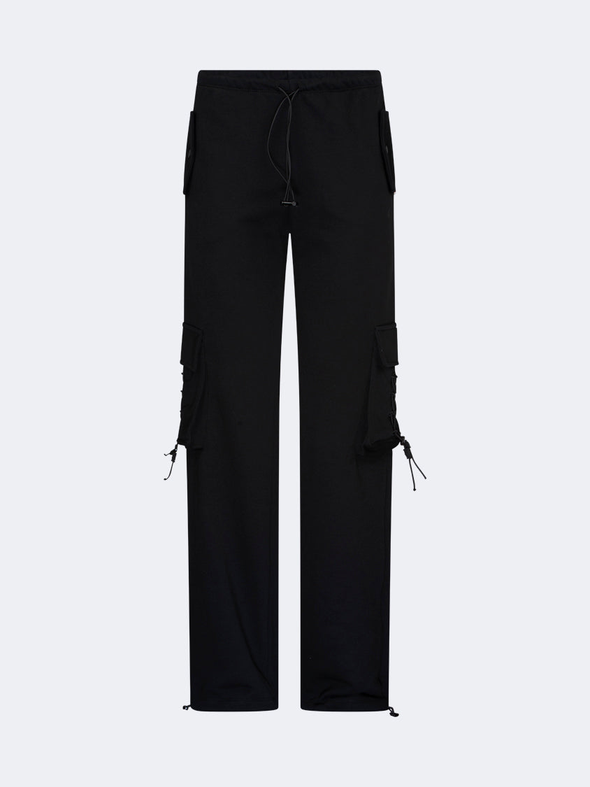 Oil And Gaz Durable Women Lifestyle Cargo Pant Black