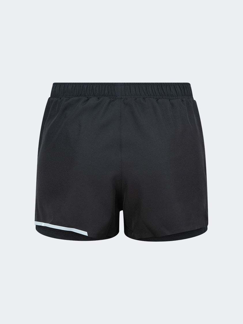 Oil And Gaz 2 In 1 Women Fitness Short Black