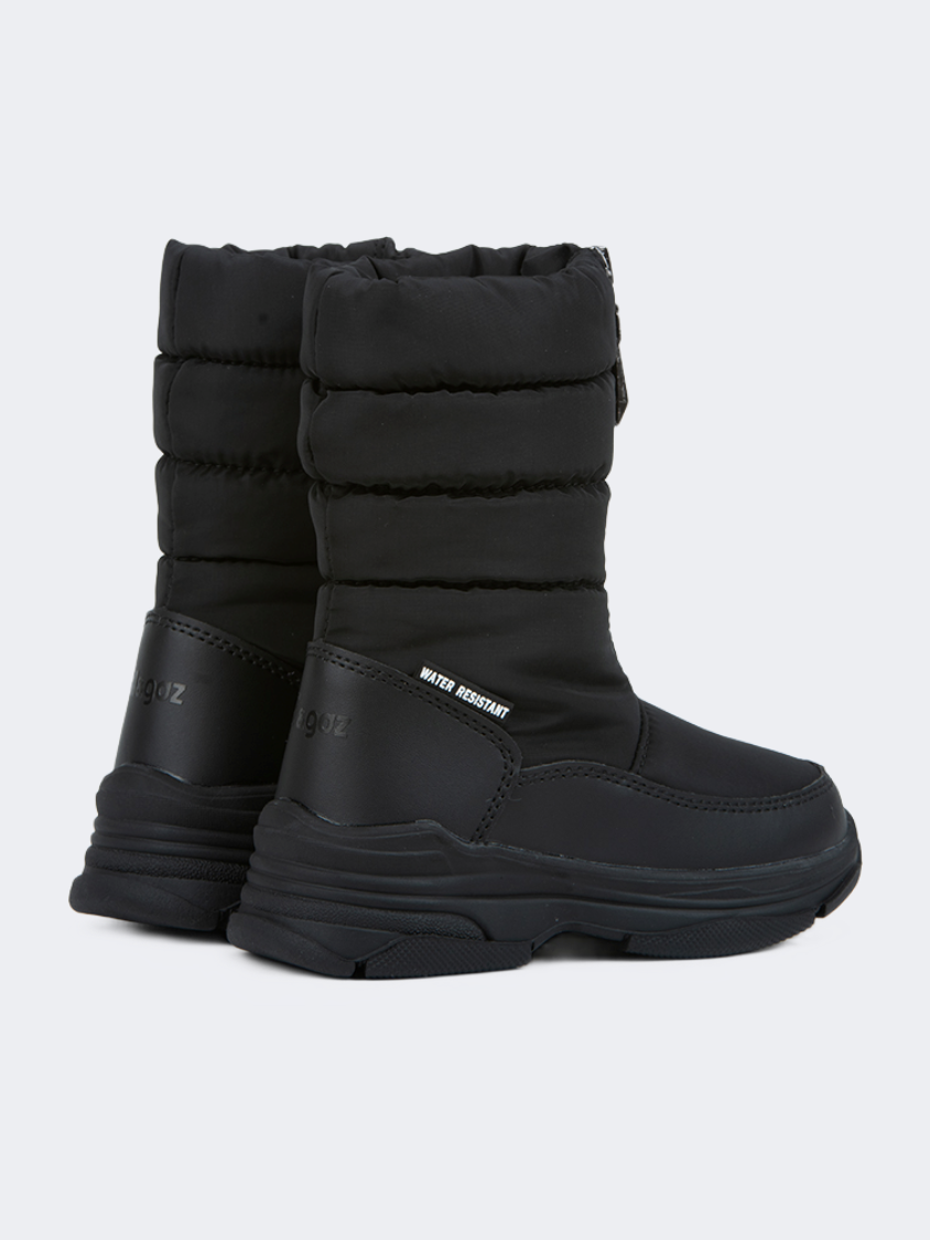Oil&amp;Gaz After Ski Kids Skiing Boot Black