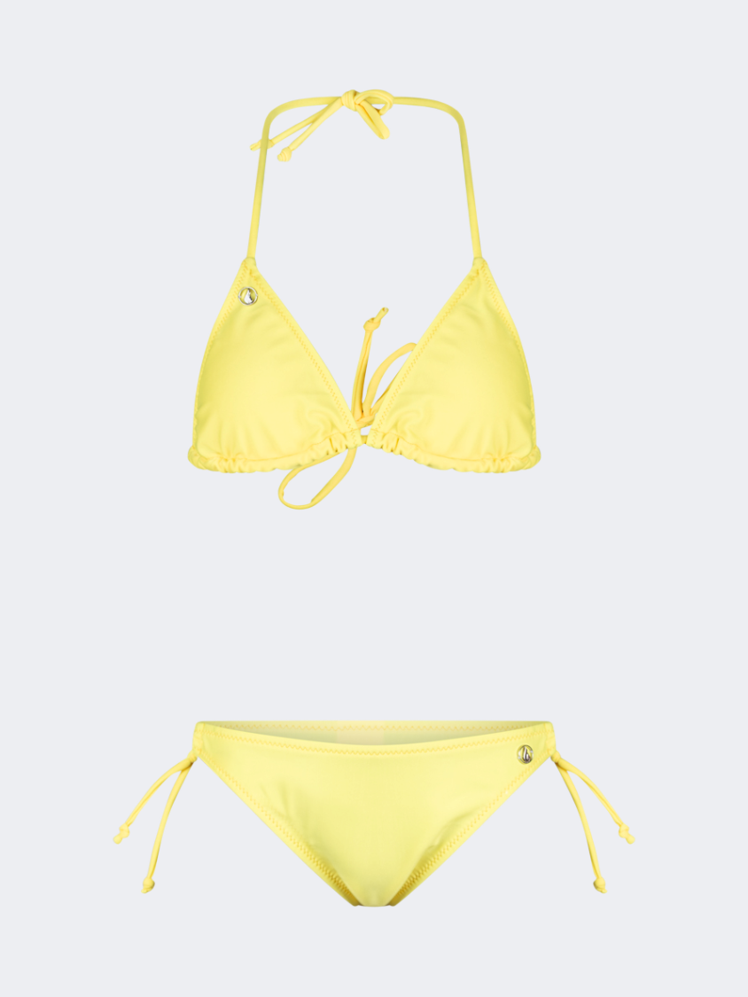 Oil And Gaz Flattering Kids-G Beach Bikini Set Yellow