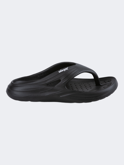 Oil&amp;Gaz Relaxed Unisex Beach Slipper Black
