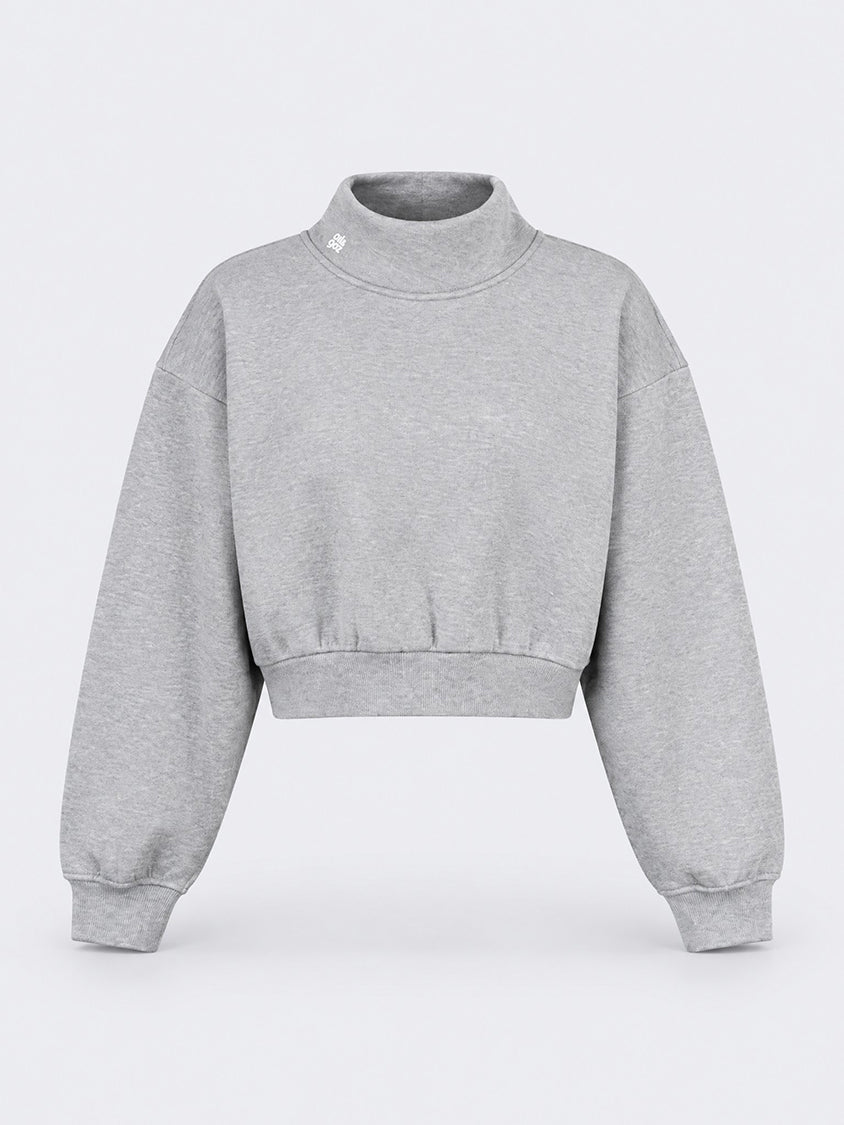 Oil &amp; Gaz Warm Women Lifestyle  Pullover Grey