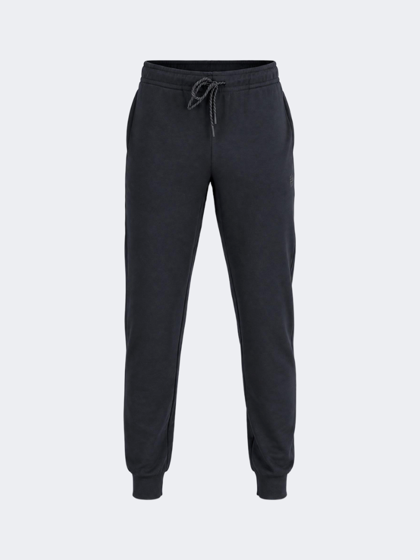 Oil &amp; Gaz Looped Men Lifestyle Cuffed Pants  Black