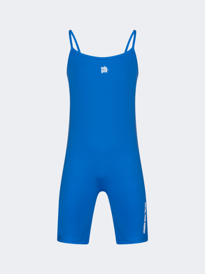 Oil&amp;Gaz Stylish Kids-Girls Lifestyle Jumpsuit Royal Blue