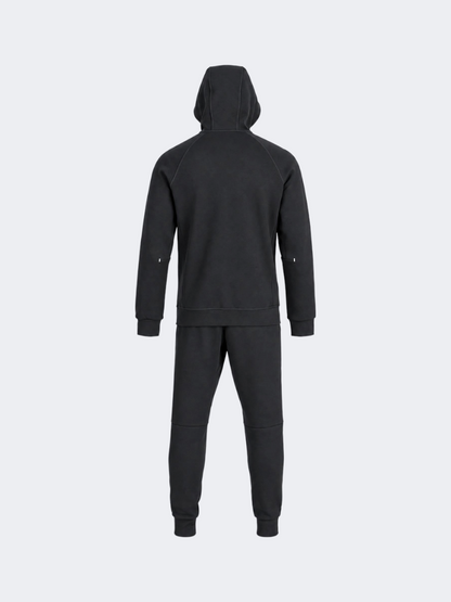 Oil And Gaz Sporty Unisex Lifestyle  Hooded Suit Black