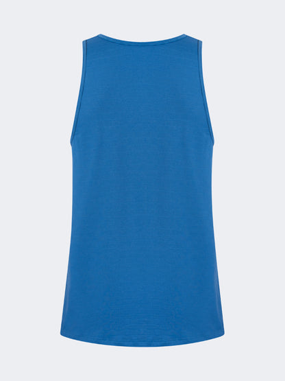 Oil And Gaz Lightweight Men Training Tank Blue