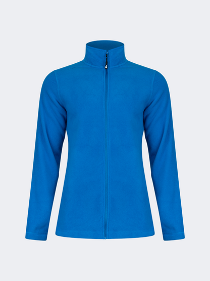Oil&amp;Gaz Soft Men Skiing Full Zip Fleece Royal Blue