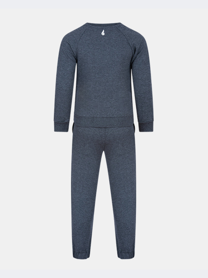 Oil And Gaz Functional Kids-Boys Lifestyle Suit Dark Grey