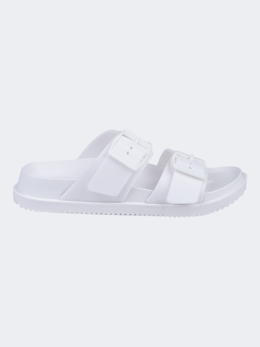 Oil&Gaz Comfortable Kids Lifestyle Slide White